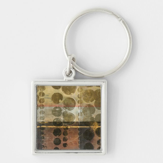 Chaveiro Gotas Verdes Circulantes (Frente)