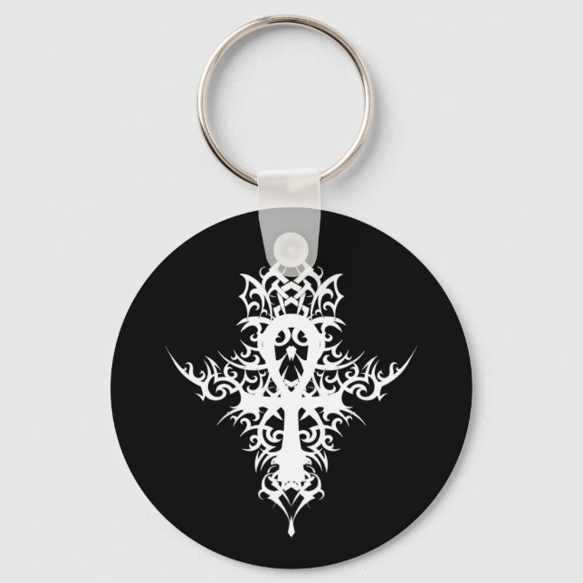 Chaveiro Gothic Ankh (Frente)