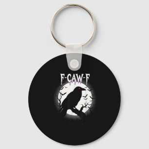 Chaveiro Gótico Corvo F-caw-f Lua Tee Halloween