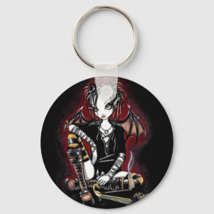 Chaveiro gótico da fada do incenso do Patchouli