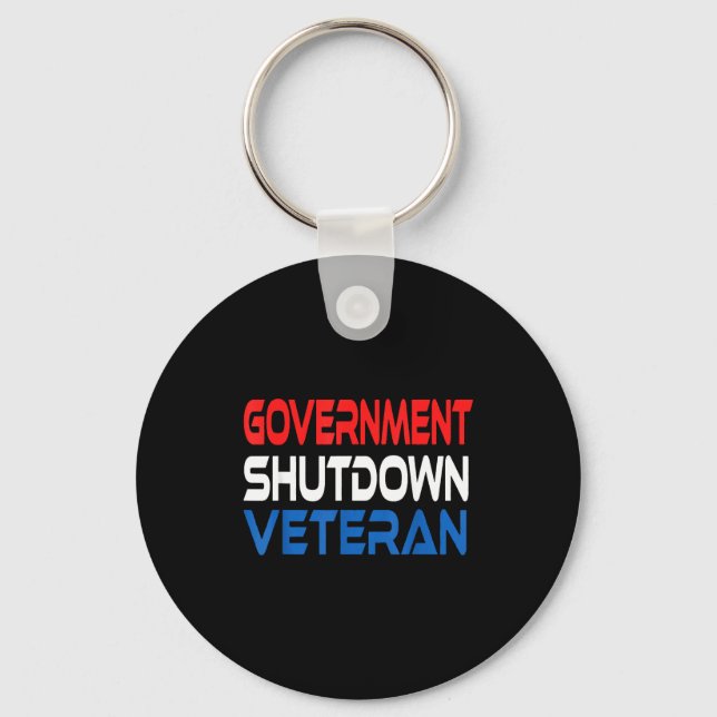 Chaveiro Government Shutdown Veteran  (Frente)