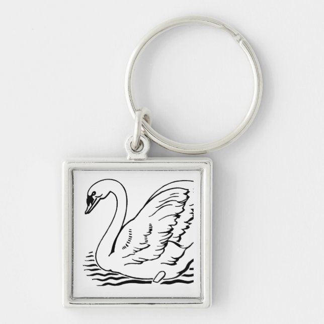 Chaveiro Graceful Swan (Frente)