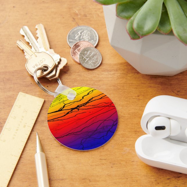 Chaveiro Gradiente abstrato (Mesa)