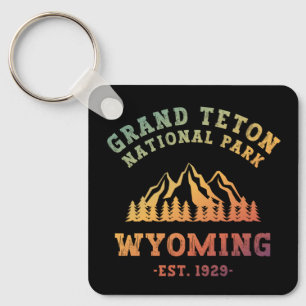 Chaveiro Gradiente Grand Teton National Park Wyoming EUA