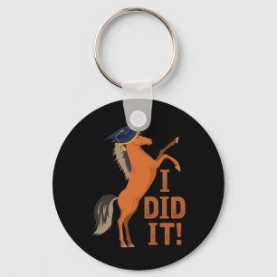 Chaveiro Graduação De Cavalo Eu Fiz