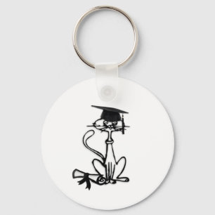 Chaveiro Graduação legal de Gatos