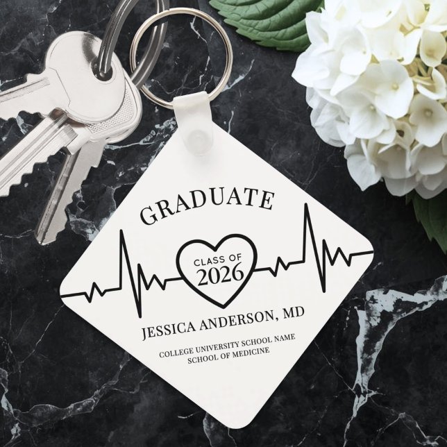 Chaveiro Graduação na Faculdade de Medicina de Enfermagem (Nursing Medical School Graduation keychain)