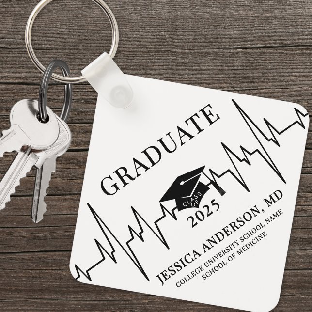 Chaveiro Graduação na Faculdade de Medicina de Enfermagem (Nursing Medical School Graduation keychain)