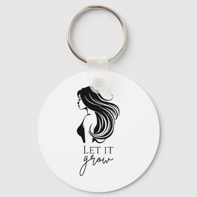 Chaveiro Gráfico de Crescimento da Verificação de Comprimen (Frente)