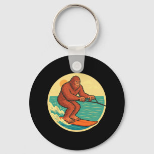 Chaveiro Gráfico de Praia Criptid Criptid de Pé-Grande