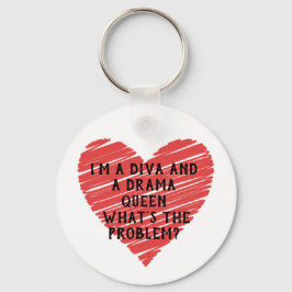 Chaveiro gráfico de romance do coração Red Happy namorados