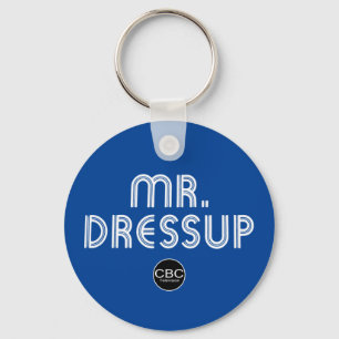 Chaveiro Gráfico de título do CBC Mr. Dressup