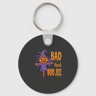 Chaveiro Gráfico Espantalho Halloween Bad And Boo Jee