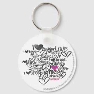 Chaveiro Grafite Roxo