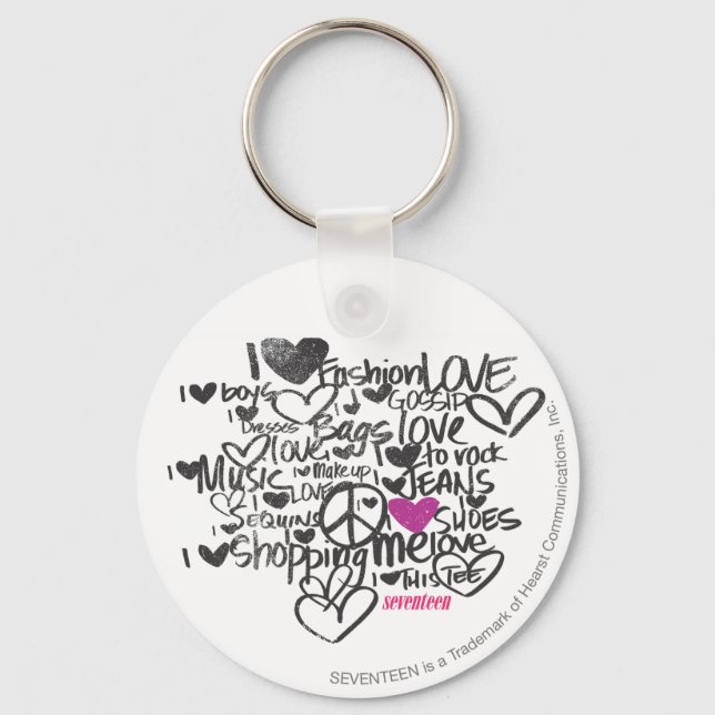 Chaveiro Grafite Roxo (Frente)