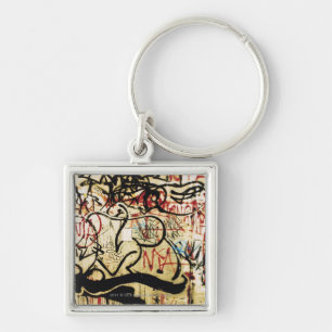 Chaveiro Grafites em uma parede