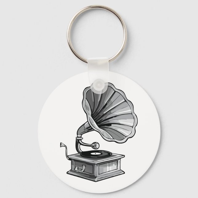 Chaveiro Gramophone (Frente)
