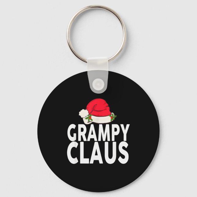 Chaveiro Grampy Claus Christmas Family Group Matching Pajam (Frente)