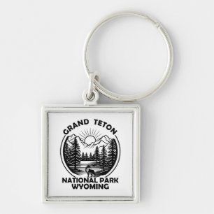 Chaveiro Grand Teton montanhas Parque Nacional Wyoming