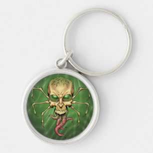 Chaveiro Grande arte estrangeira de Lovecraftian do crânio