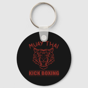Chaveiro Grande Artista Marcial de Muay Thai Tiger Kickboxi