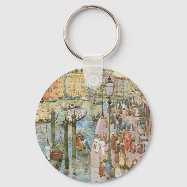 Chaveiro Grande Canal, Veneza por Maurice Prendergast (Frente)