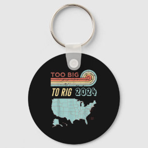 Chaveiro Grande Demais Para Rig Dizendo Trump 2024 Coisa En