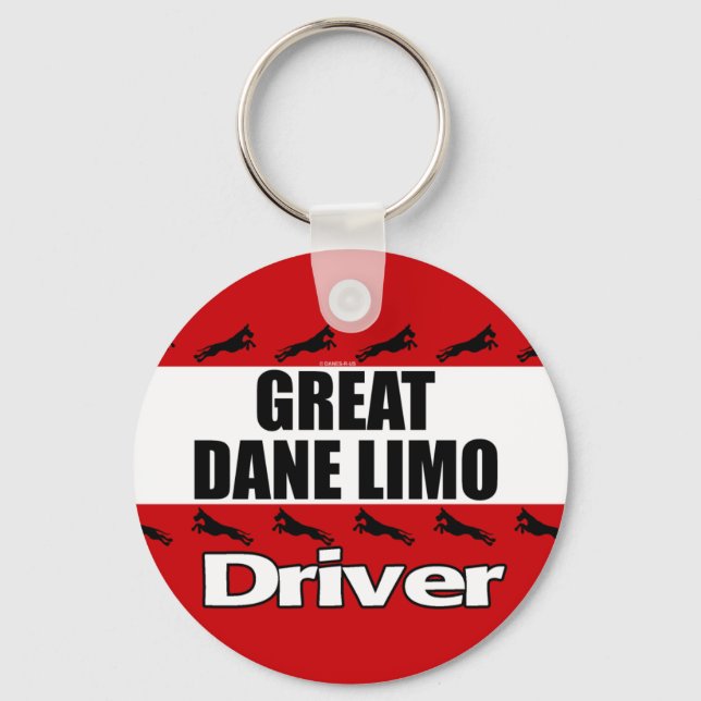 Chaveiro Grande Driver Dane Limo (Frente)