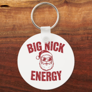 Chaveiro Grande Energia de Nick Piada de Natal Engraçada e 
