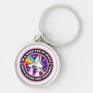 Chaveiro grande fã do espaço