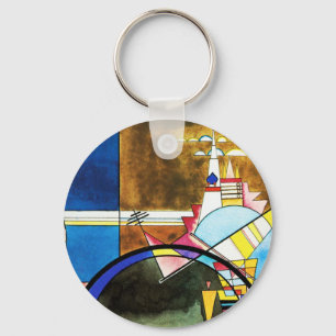 Chaveiro Grande porta de Kandinsky da corrente chave de