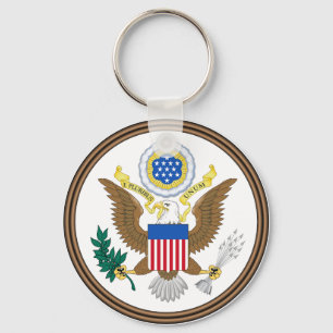 Chaveiro Grande Selo dos Estados Unidos
