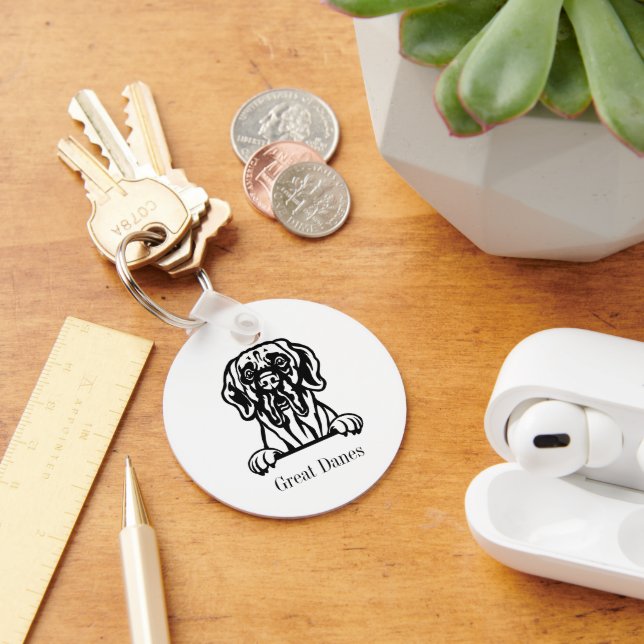 Chaveiro Grandes dinamarqueses (Mesa)