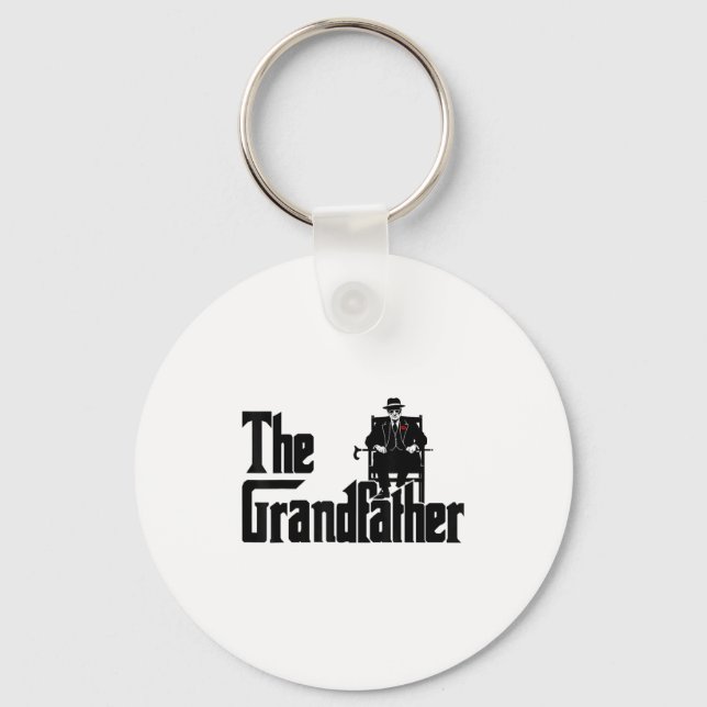 Chaveiro Grandfather Funny Quote Design For Grandpas  (Frente)