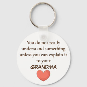 Chaveiro Grandma  You need to explain keychains