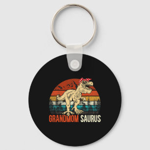 Chaveiro Grandmomsaurus T Rex Dinossauro Avó Saurus Matc
