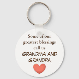 Chaveiro Grandparent greatest Blessings keychains