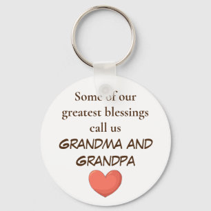 Chaveiro Grandparent greatest Blessings keychains