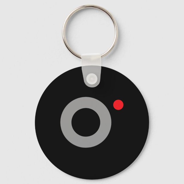 Chaveiro Gravação de vídeo secreto Engraçado Agente secreto (Frente)