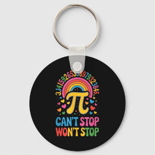 Chaveiro Grávido Retro Feliz Dia do Pi Gráfico Professor de