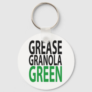 Chaveiro graxa, granola, GREEN!