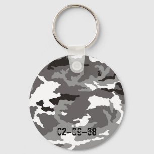 Chaveiro Gray camouflage pattern