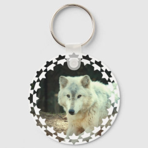 Chaveiro Gray Wolf Keychain