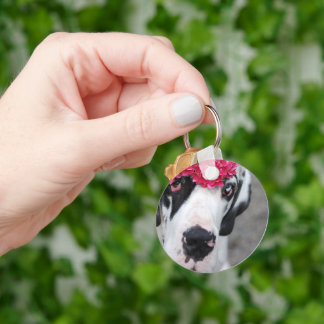 Chaveiro Great Dane Personalizado – Minimalista