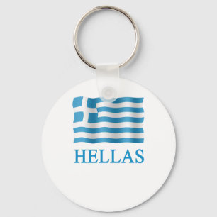Chaveiro Grécia Hellas em Grego - + Sinalizador