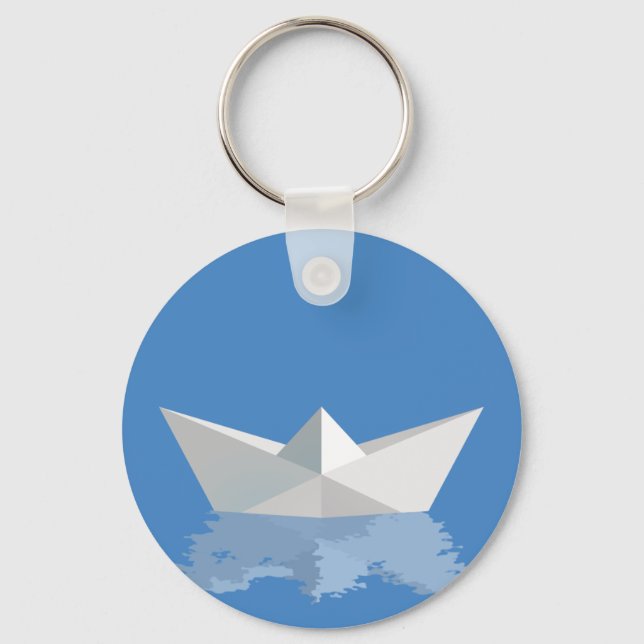 Chaveiro Greek PAPER BOAT (Frente)