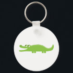 Chaveiro Green Alligator<br><div class="desc">A cute green alligator</div>