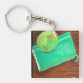 Chaveiro Green Apple and Journal