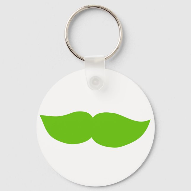 Chaveiro Green Mustache (Frente)