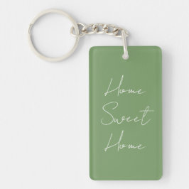 Chaveiro Green Sage Home Sweet Home Realtor New Home Person
